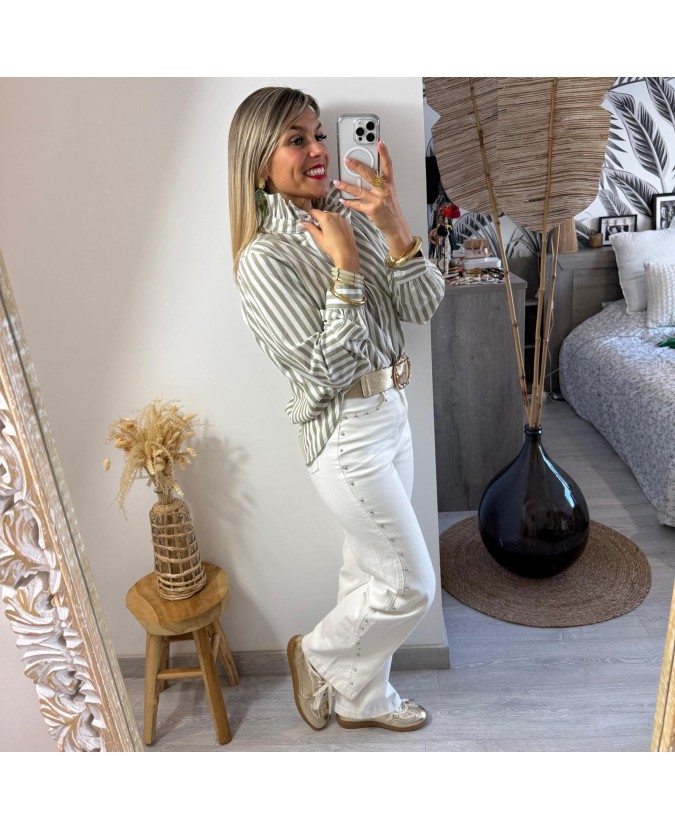 CHEMISE AIRELLE - KAKI