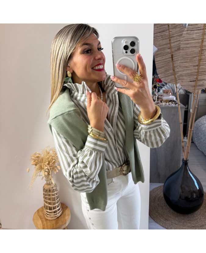 CHEMISE AIRELLE - KAKI