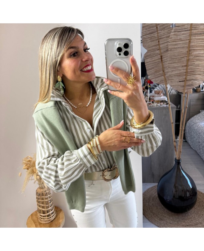 CHEMISE AIRELLE - KAKI