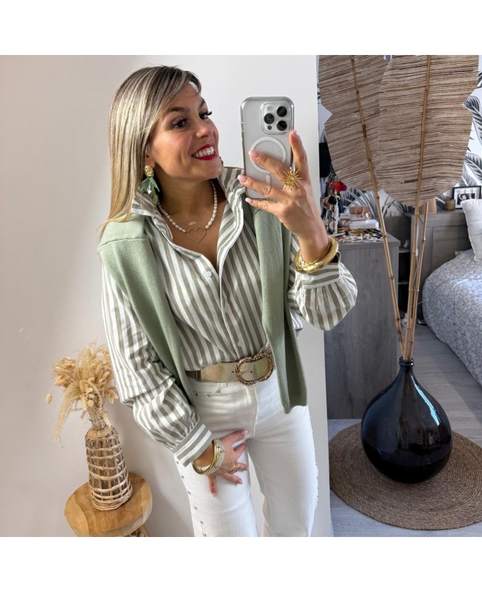 CHEMISE AIRELLE - KAKI