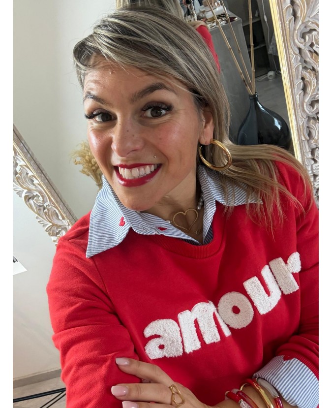 SWEAT EVODIE - ROUGE