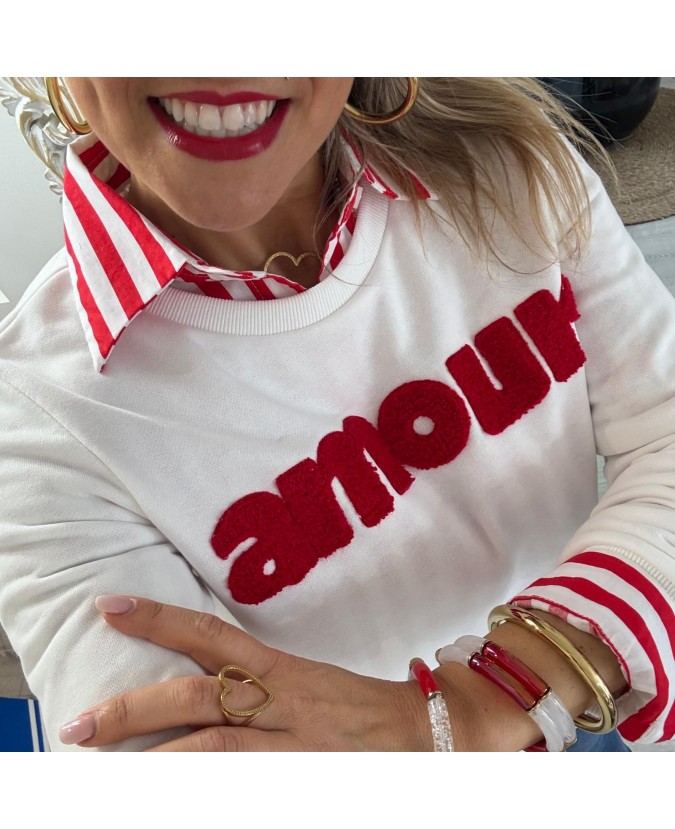 SWEAT EVODIE - BLANC