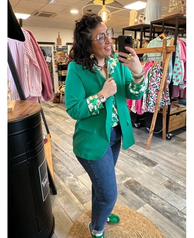 BLAZER GUYONNE PULPEUSE - VERT