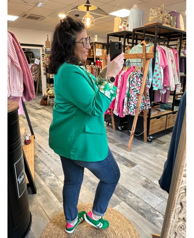 BLAZER GUYONNE PULPEUSE - VERT