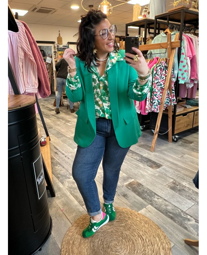 BLAZER GUYONNE PULPEUSE - VERT
