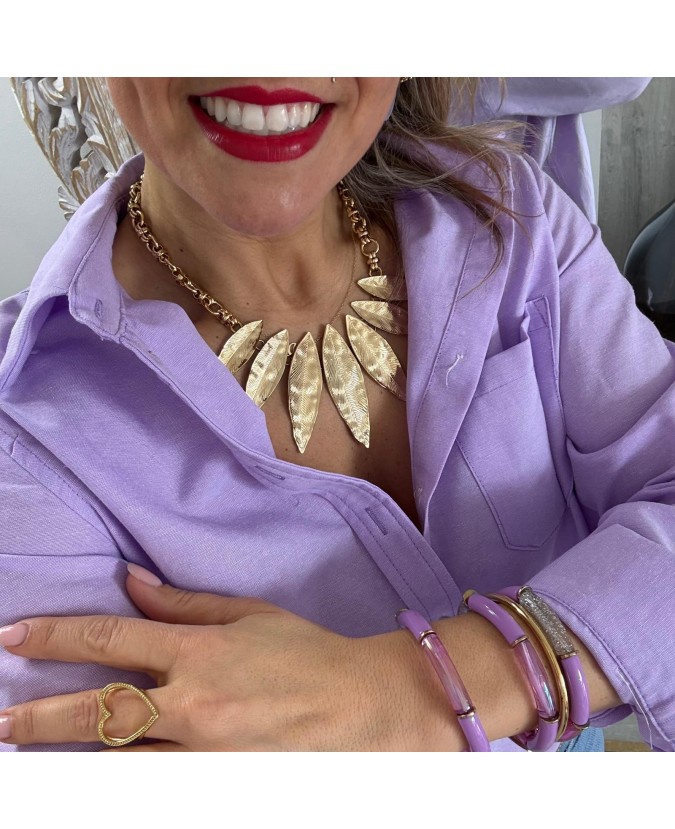 CHEMISE CASSIUS - LILAS