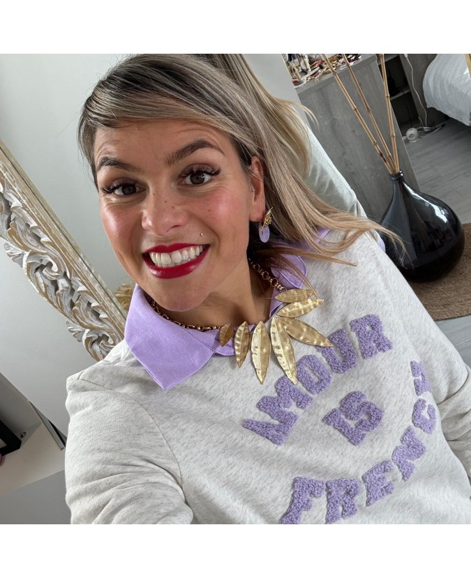 SWEAT EMMELINE - GRIS