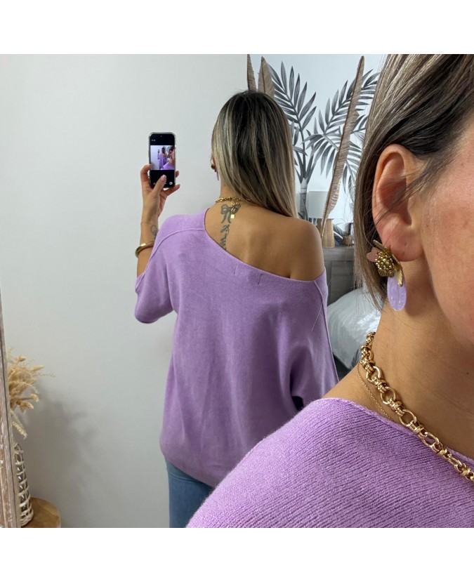 PULL CHRISTIAN - LILA