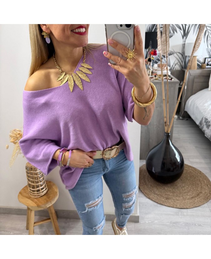 PULL CHRISTIAN - LILA