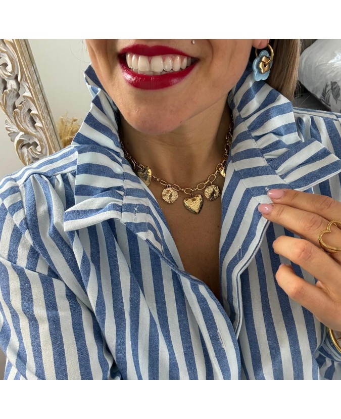 CHEMISE AIRELLE - BLEU