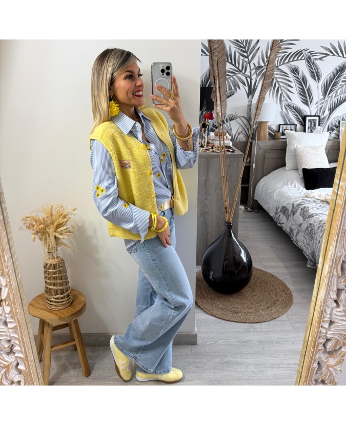 GILET VENUS - JAUNE