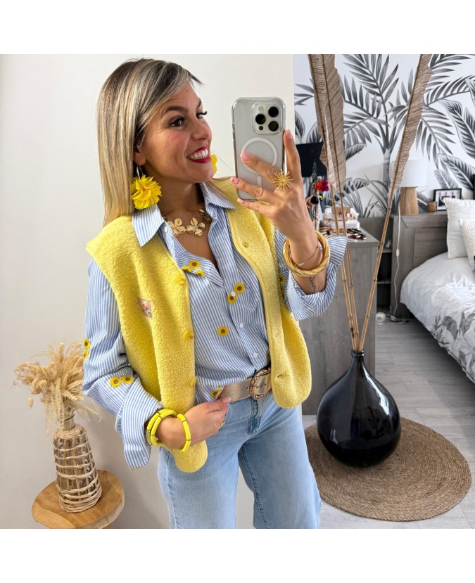 GILET VENUS - JAUNE