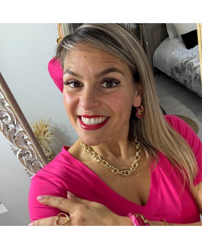 TEE SHIRT OMBELINE - FUSHIA