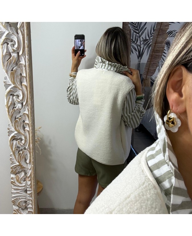 GILET VENUS - ECRU